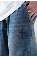 Retro Loose Straight-Leg Denim
