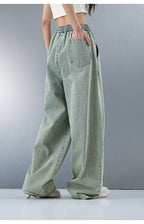 Retro Loose Straight-Leg Denim